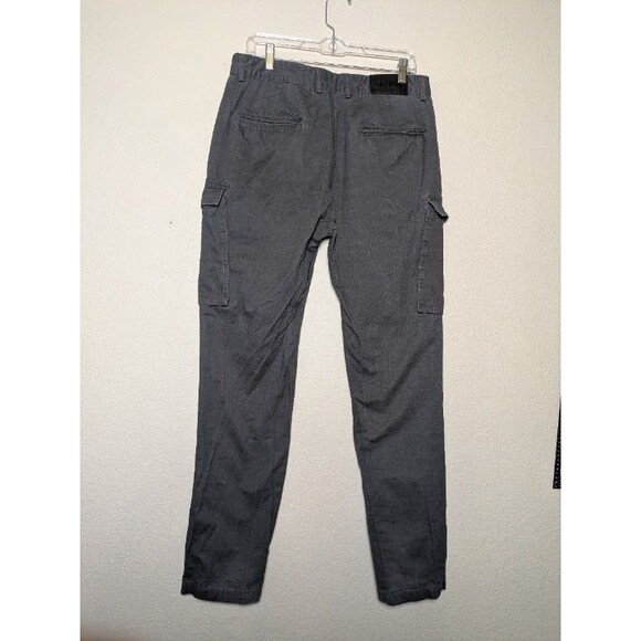 Men's Gray Utility Cargo Pants ItalyMorn Size 34 Outdoor Gorpcore Workwear - Picture 7 of 9
